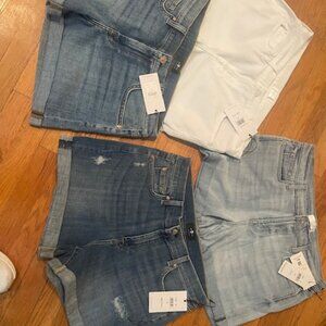 Seven for Mankind Jean Shorts Mid Roll Shorts (NWT)